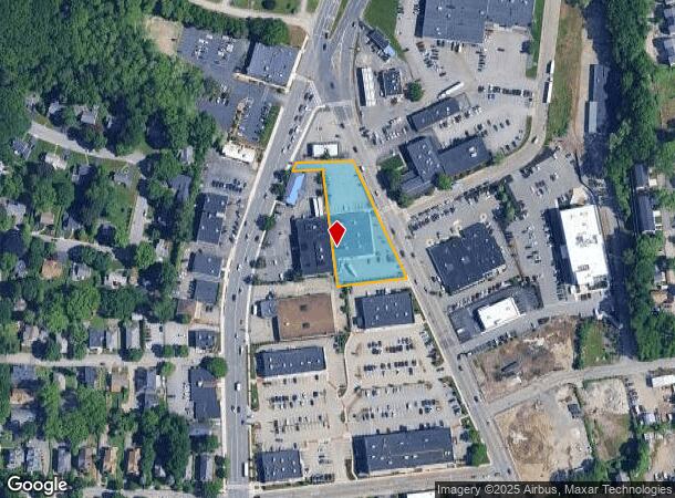  315 Grove St, Worcester, MA Parcel Map