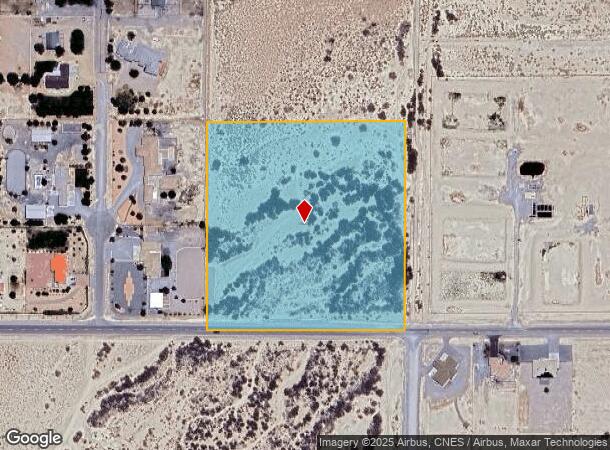 1060 W Simkins Rd, Pahrump, NV Parcel Map
