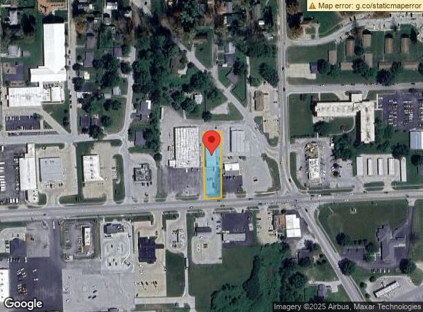  607 E Jasper St, Paris, IL Parcel Map