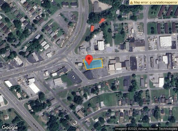  523 W Market St, Johnson City, TN Parcel Map