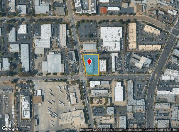  4655 Ruffner St, San Diego, CA Parcel Map