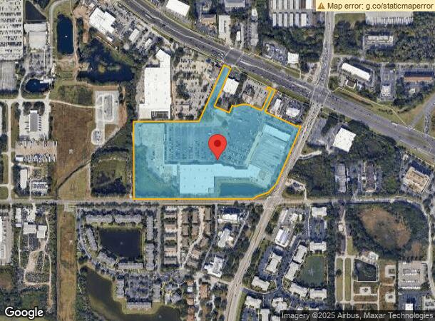  10033 E Adamo Dr, Tampa, FL Parcel Map