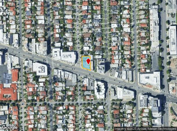  8635 Wilshire Blvd, Beverly Hills, CA Parcel Map