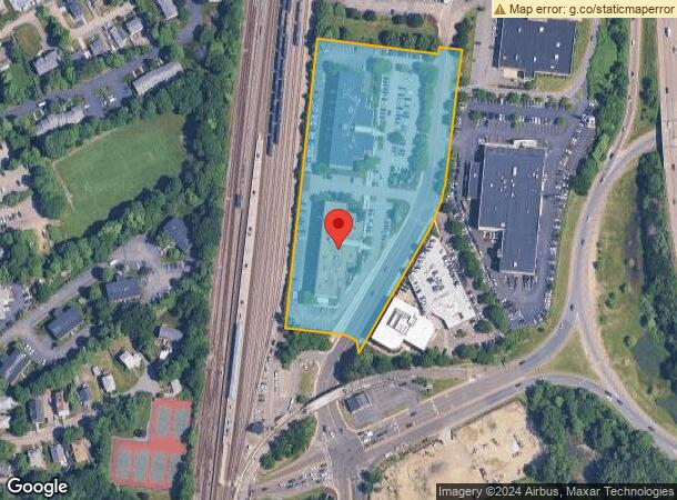  100 Grossman Dr, Braintree, MA Parcel Map