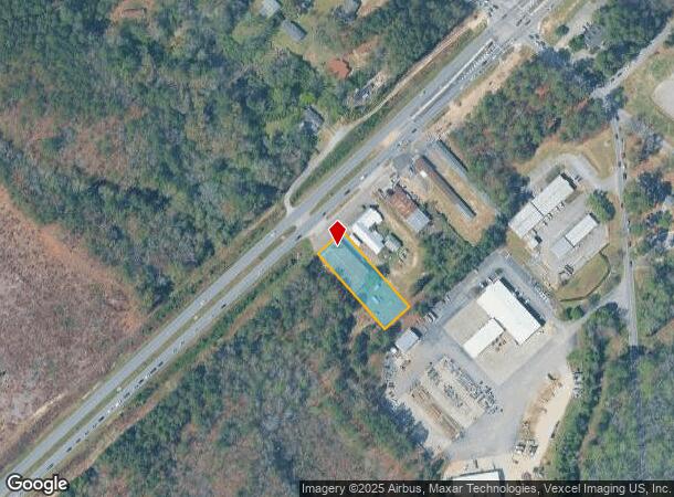 2737 Jefferson Davis Hwy, Warrenville, SC Parcel Map