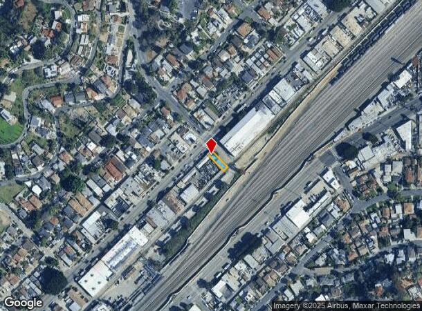  5196 Alhambra Ave, Los Angeles, CA Parcel Map