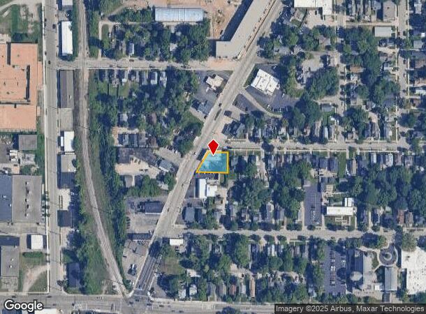  1264 Plainfield Ave Ne, Grand Rapids, MI Parcel Map