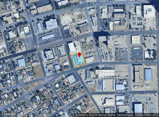  808 W Indiana Ave, Midland, TX Parcel Map