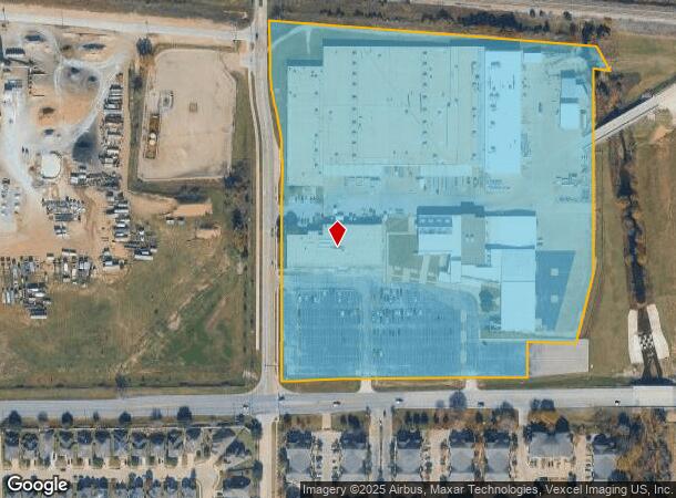  9601 Trinity Blvd, Hurst, TX Parcel Map