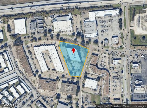  10101 Harwin Dr, Houston, TX Parcel Map
