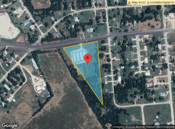  405 W Tyler St, Mexia, TX Parcel Map