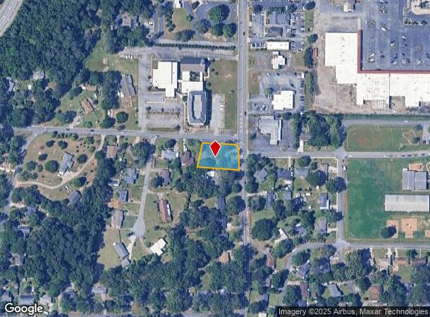  201 S Houston Rd, Warner Robins, GA Parcel Map