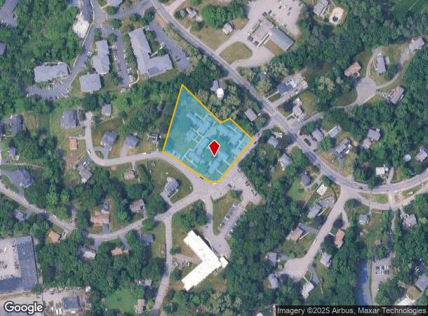 14 Birchcrest St, Burlington, MA Parcel Map