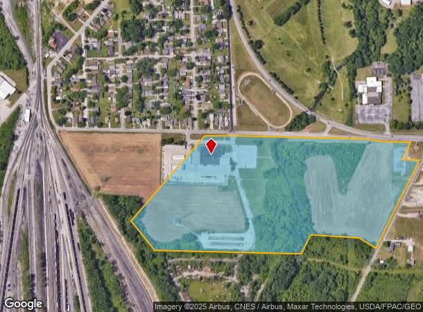 2508 W Perkins Ave, Sandusky, OH Parcel Map