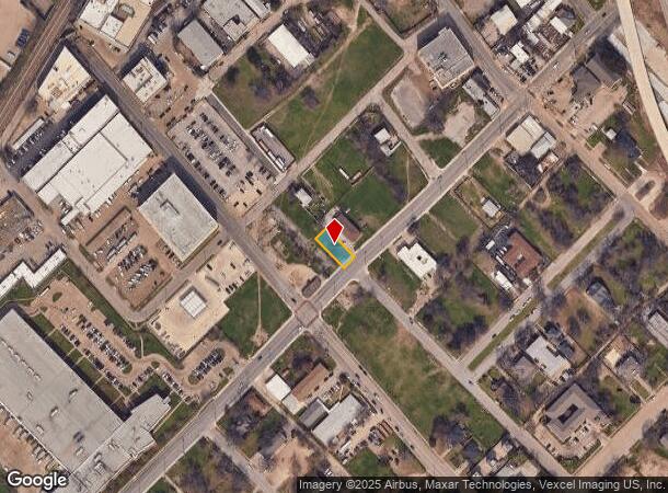  1711 Al Lipscomb Way, Dallas, TX Parcel Map