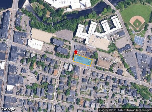  64 Pine St, Waltham, MA Parcel Map