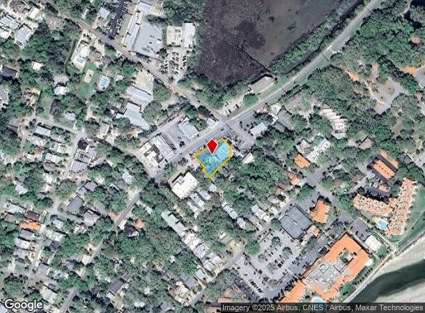 1226 Ocean Blvd, Saint Simons Island, GA Parcel Map