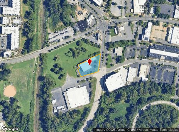  1501 Freedom Dr, Charlotte, NC Parcel Map