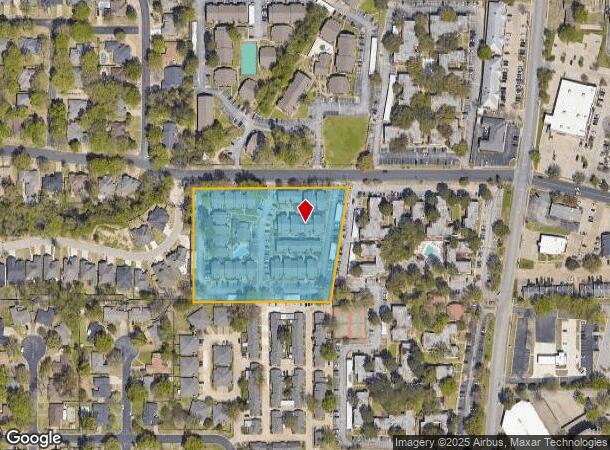 322 Chimney Rock Dr, Tyler, TX Parcel Map