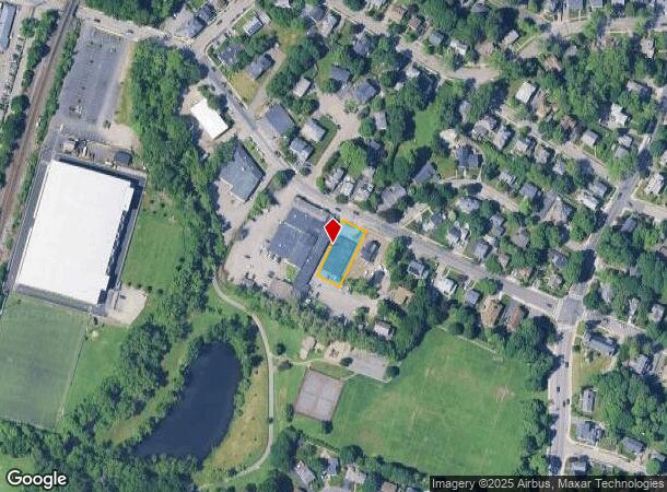  42 Cross St, Winchester, MA Parcel Map