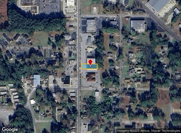 606 N Brown St, Chadbourn, NC Parcel Map