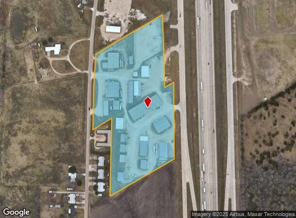  541 N Connally Dr, Elm Mott, TX Parcel Map