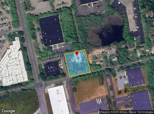  515 West St, Mansfield, MA Parcel Map