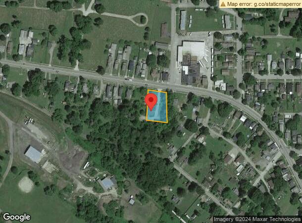  823 W Spring St, Titusville, PA Parcel Map