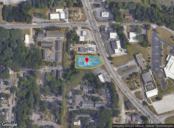  3545 Flat Shoals Rd, Decatur, GA Parcel Map