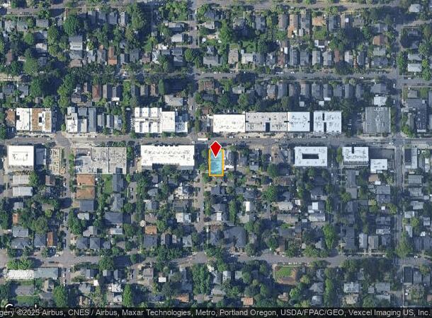 3210 Se Division St, Portland, OR Parcel Map