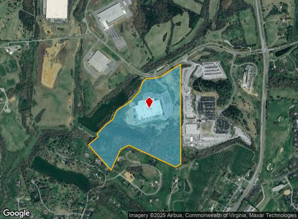  555 International Pky, Daleville, VA Parcel Map