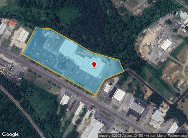 491 E Broad Ave, Rockingham, NC Parcel Map