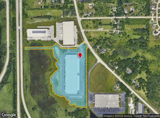 N17w25045 Bluemound Rd, Pewaukee, WI Parcel Map