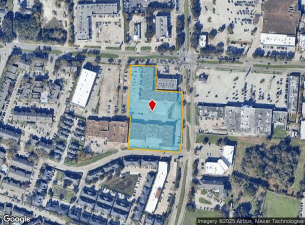  11921 Bissonnet St, Houston, TX Parcel Map