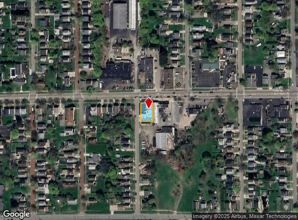 1619 W State St, Olean, NY Parcel Map