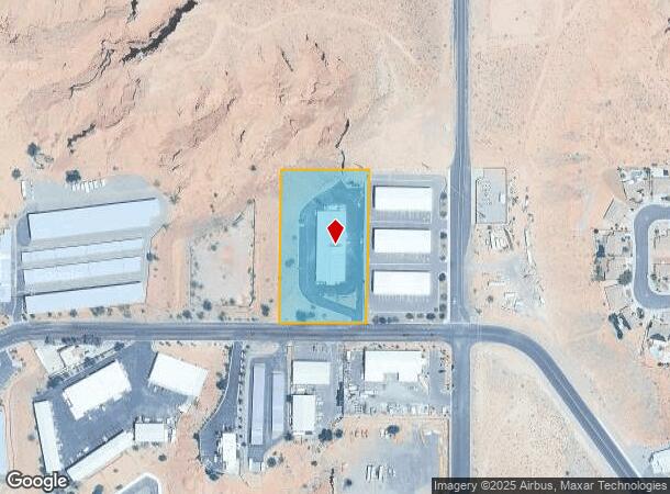  621 Hardy Way, Mesquite, NV Parcel Map