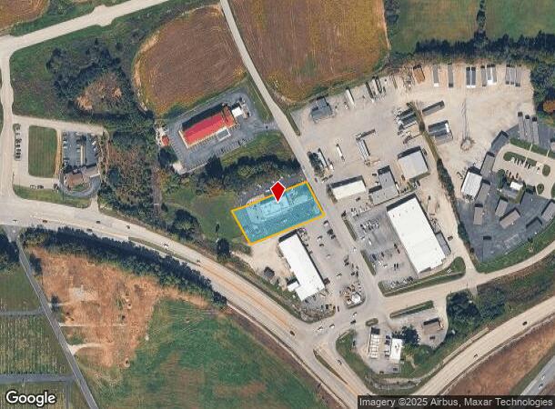 1051 N Luther Rd, Georgetown, IN Parcel Map