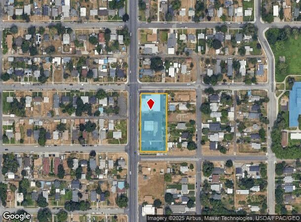  3430 N Crestline St, Spokane, WA Parcel Map
