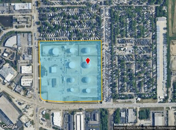 2201 Elmhurst Rd, Des Plaines, IL Parcel Map