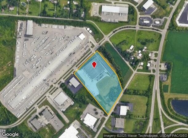  8040 Center Point 70 Blvd, Dayton, OH Parcel Map