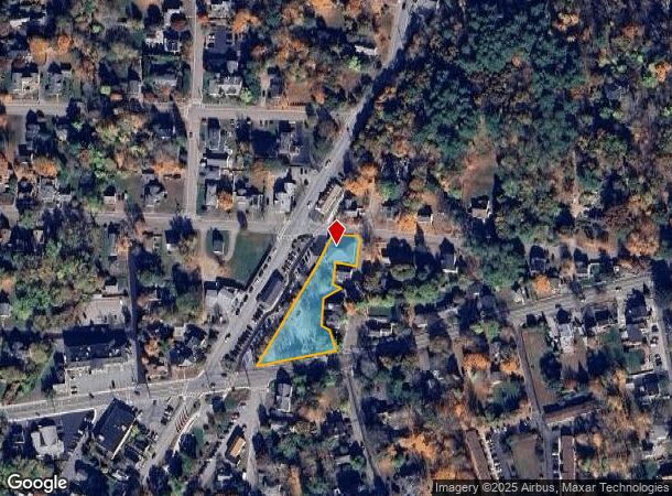 132 Central St, Holliston, MA Parcel Map