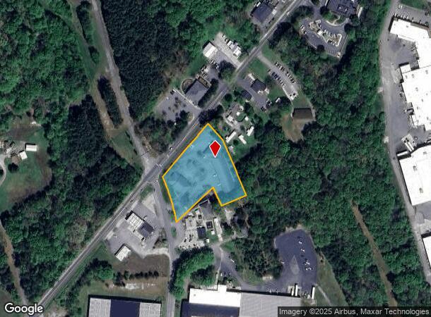 1216 N Flint St, Lincolnton, NC Parcel Map