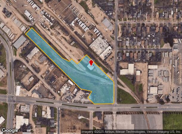 4947 Beeman Ave, Dallas, TX Parcel Map