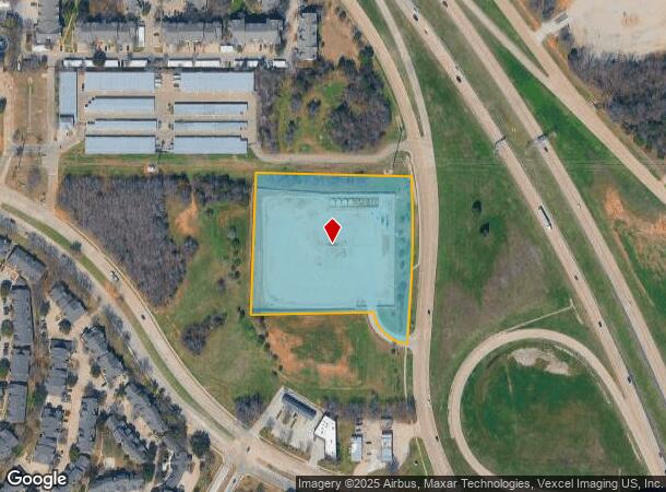 701 E Mid-Cities Blvd W, Euless, TX Parcel Map
