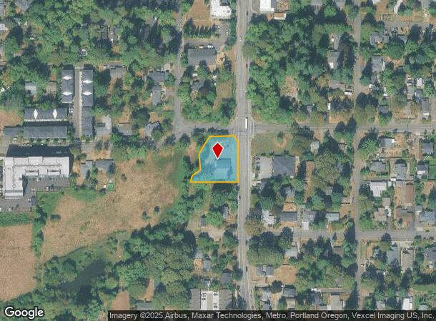 10505 Sw Hall Blvd, Portland, OR Parcel Map