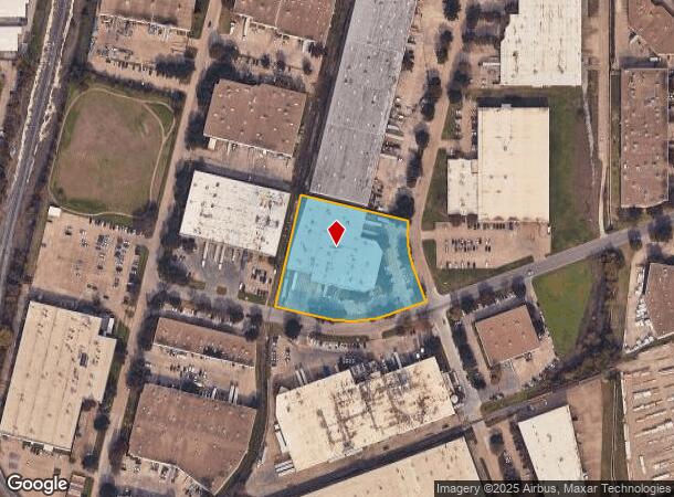  11421 Hillguard Rd, Dallas, TX Parcel Map
