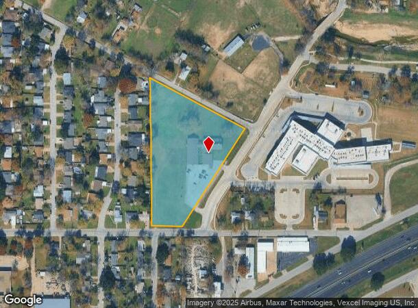  1909 Thomas Rd, Haltom City, TX Parcel Map