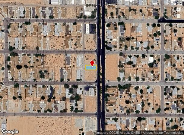 1533 N Downs St, Ridgecrest, CA Parcel Map