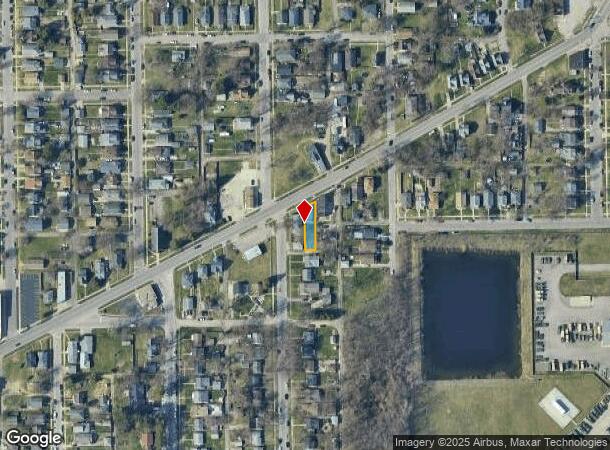  1776 Prairie Ave, South Bend, IN Parcel Map
