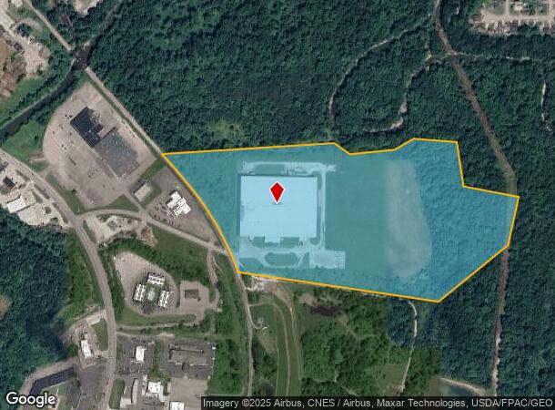  2105 Larrick Rd, Cambridge, OH Parcel Map